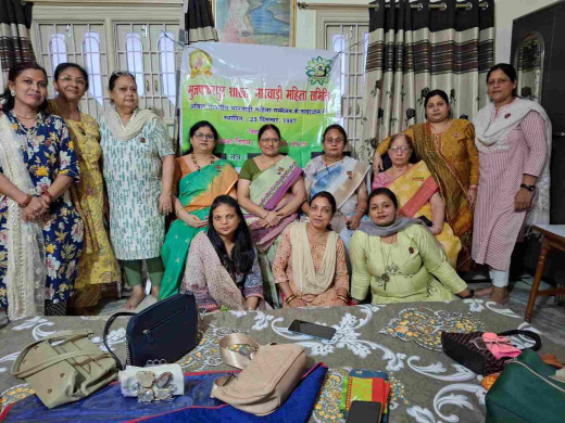 भारतीय मारवाड़ी महिला समिति की मासिक मीटिंग में महत्वपूर्ण मुद्दों पर चर्चा
